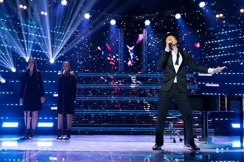 „Muzikinės kaukės“ akimirka / Svetlanos Bolnienės nuotr.