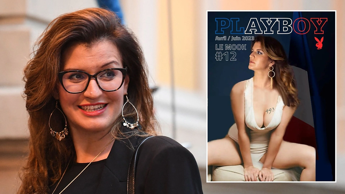 Marlène Schiappa / Scanpix ir žurnalo „Playboy“ viršelio nuotr.
