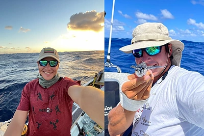 Aurimas Valujavičius plaukia per paslaptingąjį Bermudų trikampį: „Reikia iš čia rūkti“