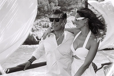 Astos ir Gleno Manchesterių vestuvės Maljorkoje / „Mikita“ nuotr.