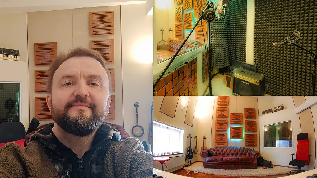 Stano parduoda savo garso įrašų studiją / Asmeninio albumo nuotr.
