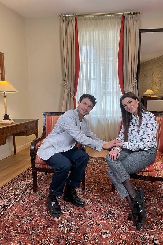 Vaidas Baumila ir Kristina Rimienė / TV3 nuotr.