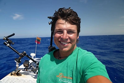 Aurimo Valujavičiaus kelionės finišas – netrukus: patikslino, kada turėtų pasiekti Majamį