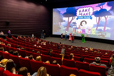 Animacinio filmo „Kakė Makė: mano filmas“ premjera / Žygimanto Gedvilos / BNS nuotr.