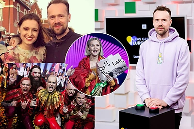 „Kas gero „Eurovizijoje“: kuri daina kompozitoriui Vytautui Bikui priminė Radži pasirodymą?