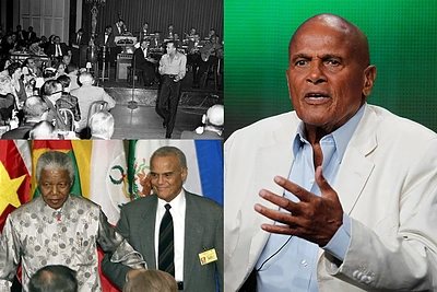 Mirė dainininkas ir aktorius Harry Belafonte: į JAV muziką įnešė Karibų jūros regiono dvasią