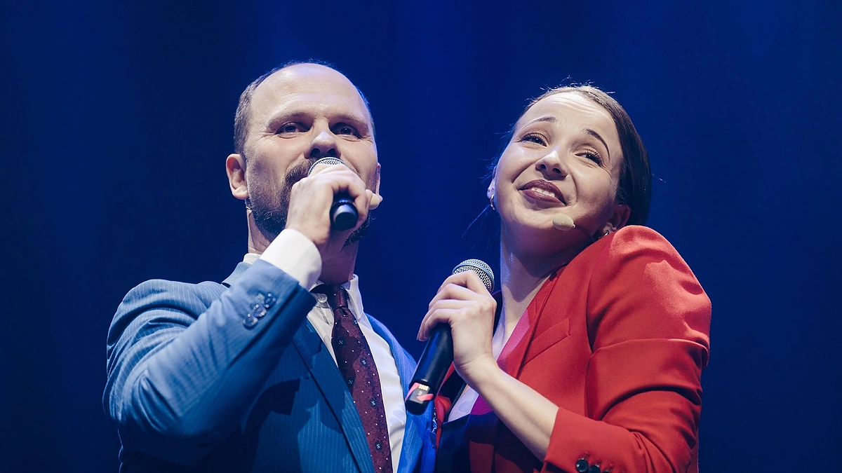Audrius Bružas ir Inga Šepetkaitė / M. Gudzinevicius nuotr.