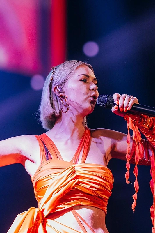 Monika Linkytė pirmoje „Eurovizijos“ repeticijoje / EBU nuotr.