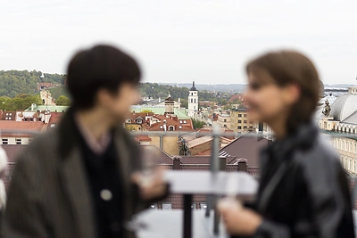 Nacionalinių kino apdovanojimų „Sidabrinė gervė 2023“ Nominantų paskelbimo vakaras. / Irmanto Gelūno / BNS nuotr.