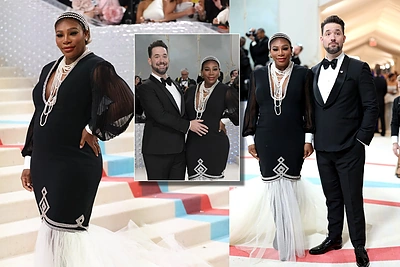 Teniso legenda Serena Williams laukiasi antro vaiko: apie nėštumą pranešė per „Met Gala“ pokylį