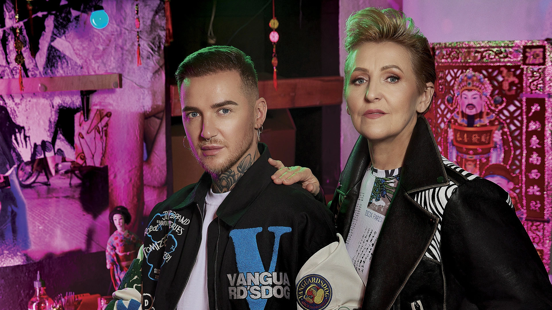 Naglis Bierancas su mama Dalia Garkauske / Shot by Lukas nuotrauka