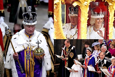 Tegyvuoja karalius! Patepimas suteiktas – Charlesas III ir karalienė Camilla žengė į sostą