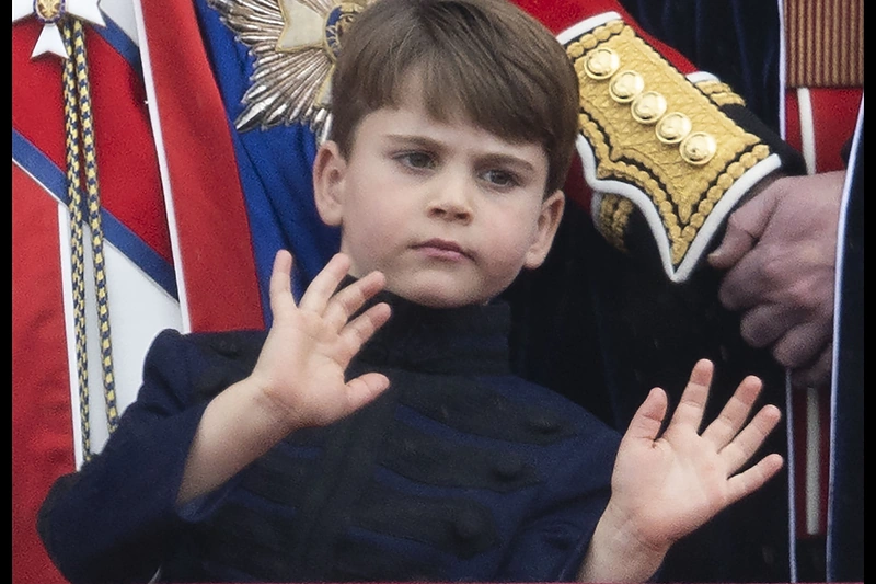 Velso princo Williamo ir princesės Catherine šeima karūnavimo iškilmėse / AFP/„Scanpix“ nuotr.