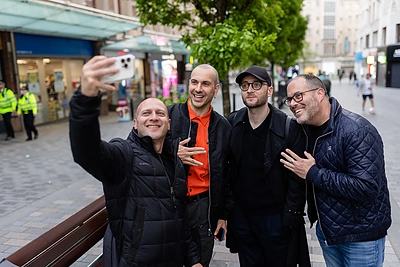 Liverpulyje apsilankė grupė „The Roop“ / Lukas Balandis / BNS nuotr.