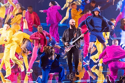 Pirmojo „Eurovizijos“ pusfinalio repeticija / Lukas Balandis / BNS nuotr.