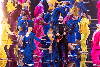 Pirmojo „Eurovizijos“ pusfinalio repeticija / Lukas Balandis / BNS nuotr.