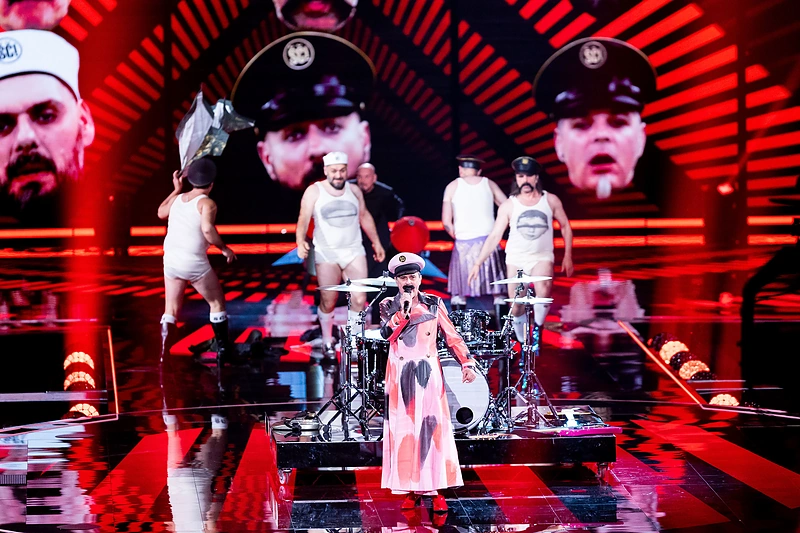 Pirmojo „Eurovizijos“ pusfinalio repeticija / Lukas Balandis / BNS nuotr.