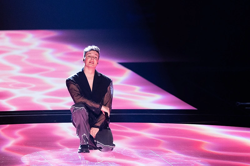 Pirmojo „Eurovizijos“ pusfinalio repeticija / Lukas Balandis / BNS nuotr.