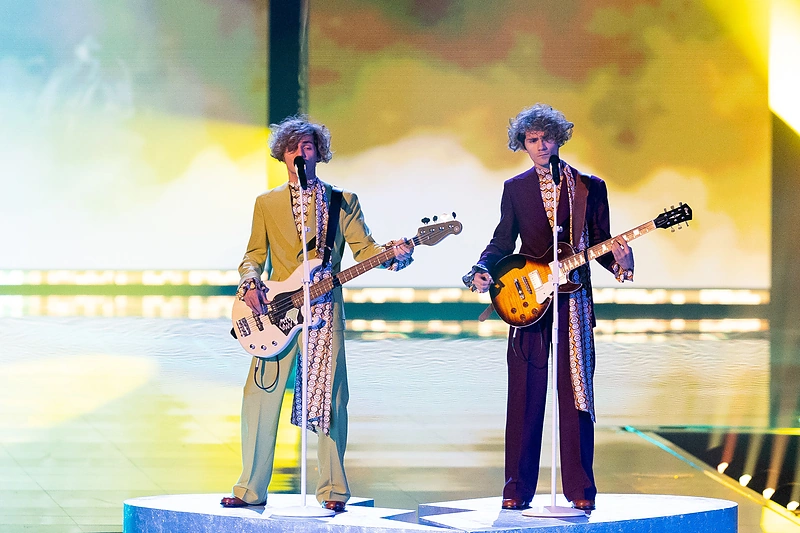 Pirmojo „Eurovizijos“ pusfinalio repeticija / Lukas Balandis / BNS nuotr.