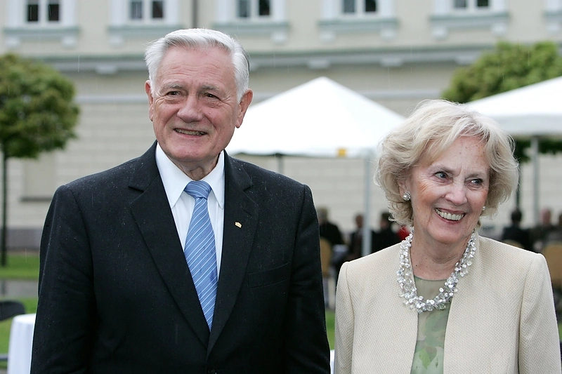 Valdas Adamkus ir Alma Adamkienė / BNS nuotr.