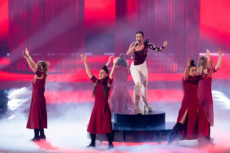 Ispanijos atstovė Blanca Paloma / Lukas Balandis / BNS nuotr.