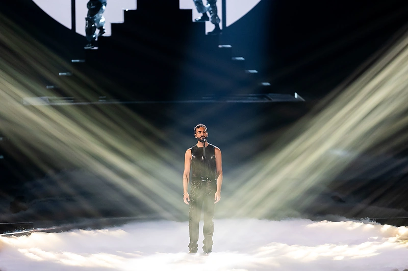 Italijos atstovas Marco Mengon / Lukas Balandis / BNS nuotr.