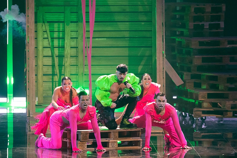 Suomijos atstovas Käärijä / Lukas Balandis / BNS nuotr.