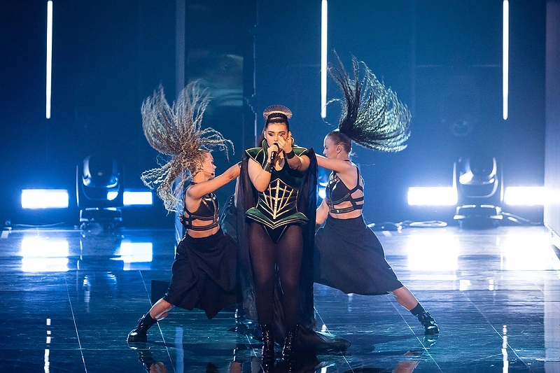 Norvegijos atstovė Alessandra / Lukas Balandis / BNS nuotr.