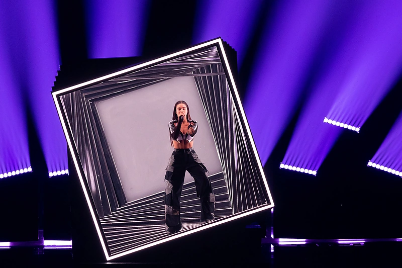 Izraelio atstovė Noa Kirel / Lukas Balandis / BNS nuotr.