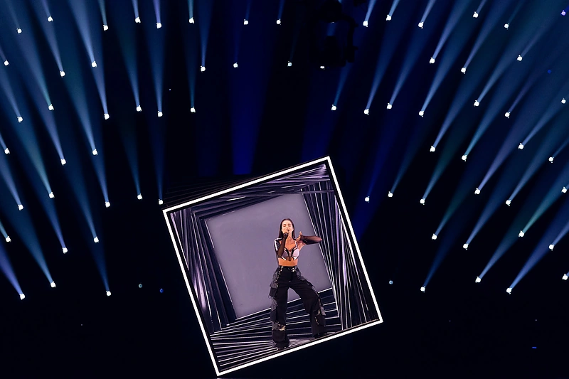 Izraelio atstovė Noa Kirel / Lukas Balandis / BNS nuotr.