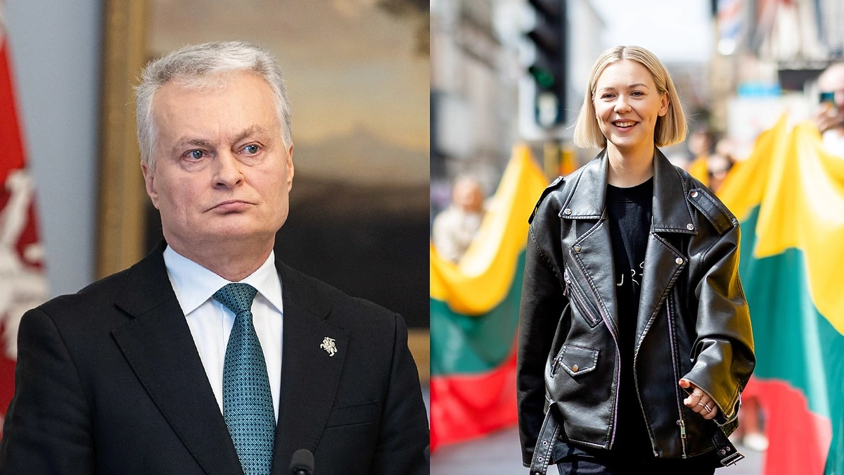 Gitanas Nausėda ir Monika Linkytė / Pauliaus Peleckio ir Luko Balandžio / BNS nuotr.
