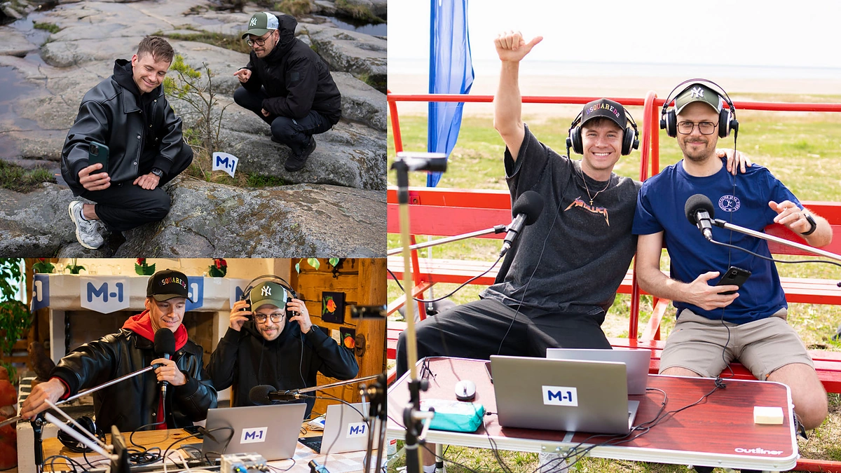 Arnoldas Eisimantas ir Tomas Jazdauskas / M-1 nuotr.