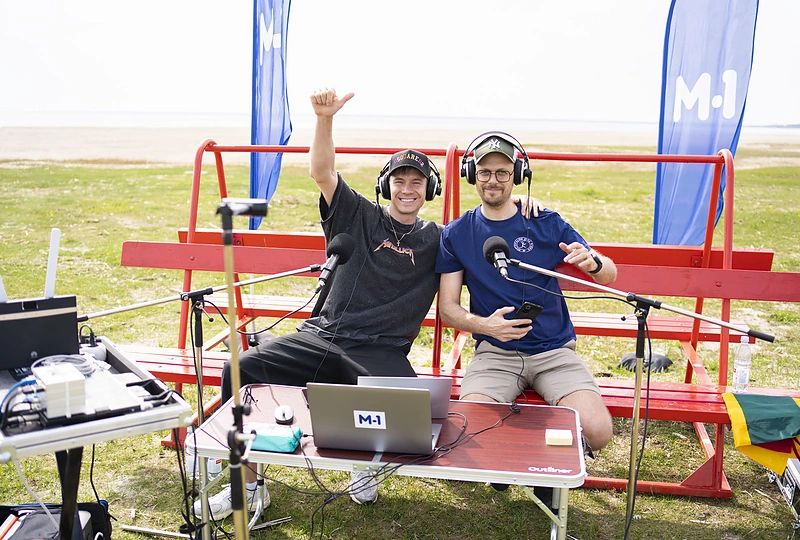 Arnoldas Eisimantas ir Tomas Jazdauskas / M-1 nuotr.