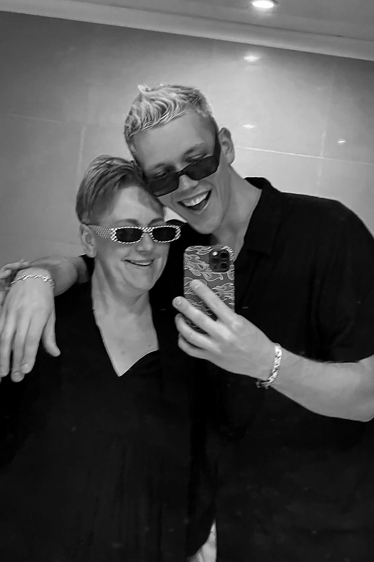 Norberto Liatkovski ir jo mamos kelionė į Tunisą / Asmeninio albumo nuotr.