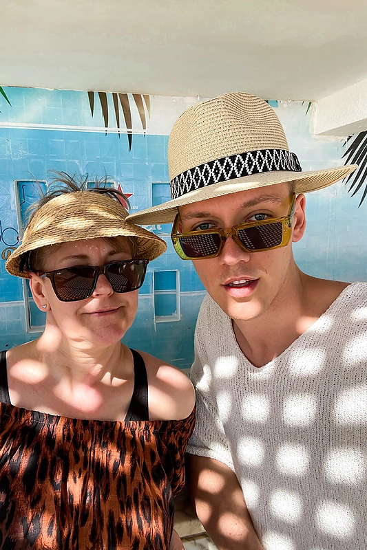 Norberto Liatkovski ir jo mamos kelionė į Tunisą / Asmeninio albumo nuotr.