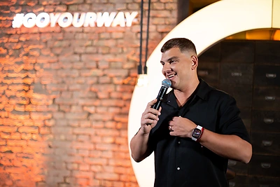 „Perklausų“ su Monika Liu akimirka / Organizatorių nuotr.