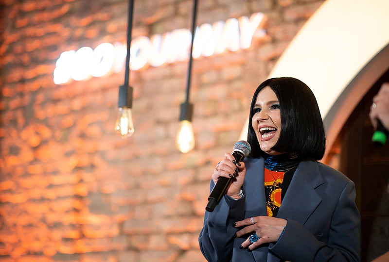 „Perklausų“ su Monika Liu akimirka / Organizatorių nuotr.