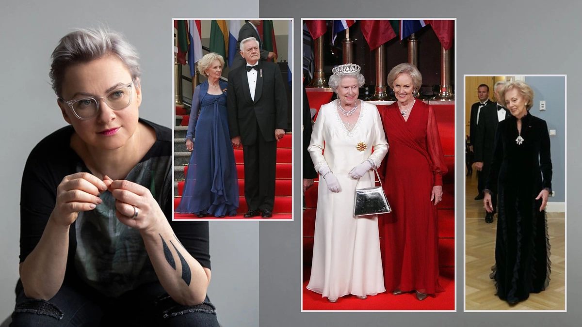 Julija Janus ir jos kurti įvaizdžiai Almai Adamkienei / D.Gumbrevičiaus, asmeninio albumo ir BNS nuotr.