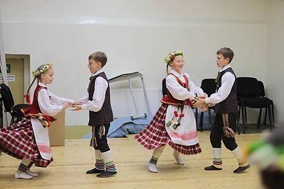 Žalgirio vizitas gimnazijoje / Virgilijaus Baltbarzdžio nuotr.