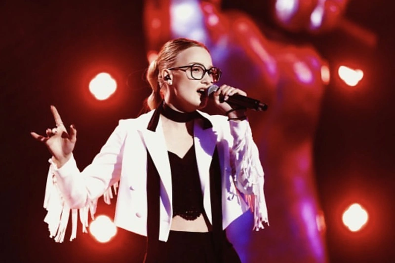 Koncerto „Talentai talentams“ dainininkė Gabija Tarvydaitė / Asmeninio albumo nuotr.