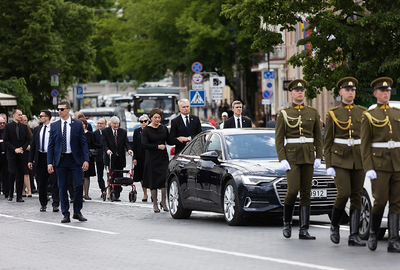 Šv. Mišios Arkikatedroje už Almą Adamkienę / Gretos Skaraitienės / BNS nuotr.
