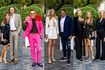 Vilniaus širdyje – puošnus gimtadienis: M.Petruškevičiaus „labirintas“ ir garsūs svečiai