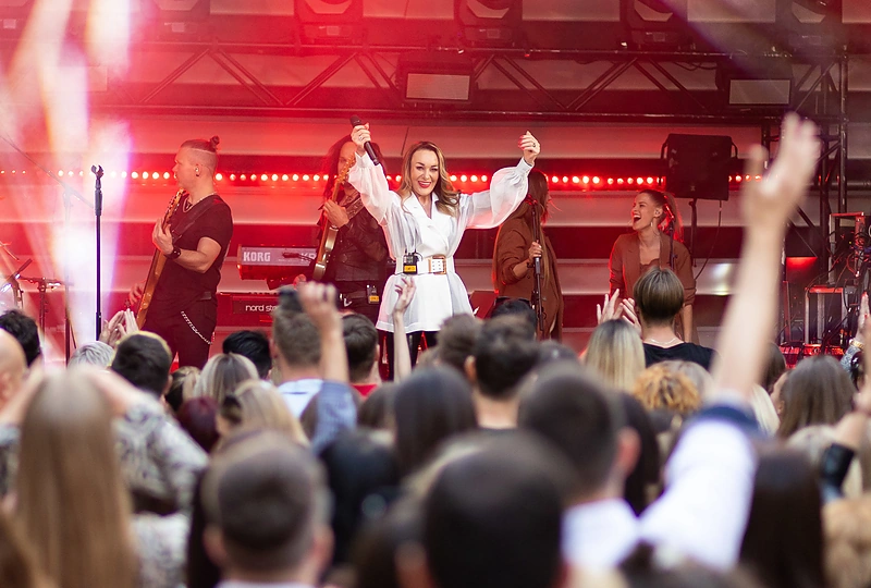 Džordanos Butkutės koncertas Vilniuje / Žygimanto Gedvilos / BNS nuotr.