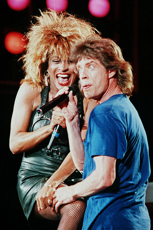 Tina Turner ir Mickas Jaggeris / „Scanpix“/AP nuotr.