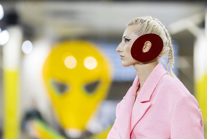 Sandros Straukaitės 2023 m. kolekcija / Irmanto Gelūno / BNS nuotr.