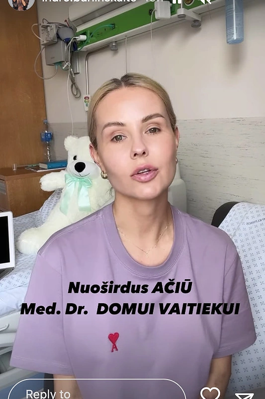 Indrė Burlinskaitė-Vaisieta / Instagram nuotr.