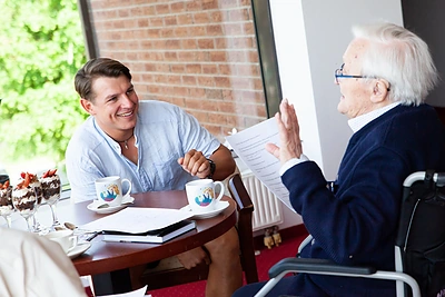 Aurimas Valujavičius ir Algimantas Čekuolis / Ingridos Mikelkevičienės nuotr.