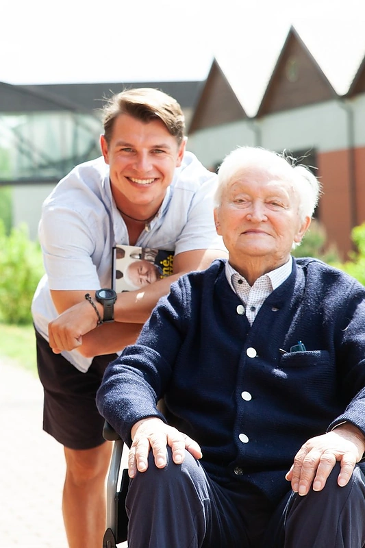 Aurimas Valujavičius ir Algimantas Čekuolis / Ingridos Mikelkevičienės nuotr.