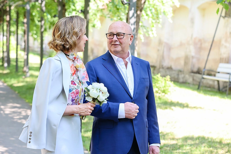 Visvaldo Matijošaičio ir Loretos Stonkienės vestuvės / Teodoro Biliūno / BNS nuotr.