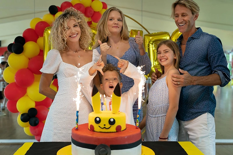 7-asis Editos ir Mirko Gozzoli sūnaus Romeo gimtadienis / Asmeninio albumo nuotr.